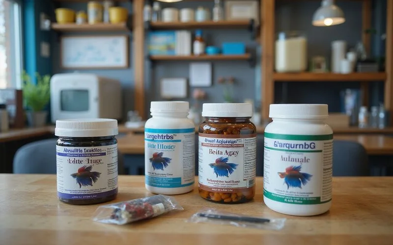 Fritz Maracyn II and Seachem ParaGuard medications for betta treatment